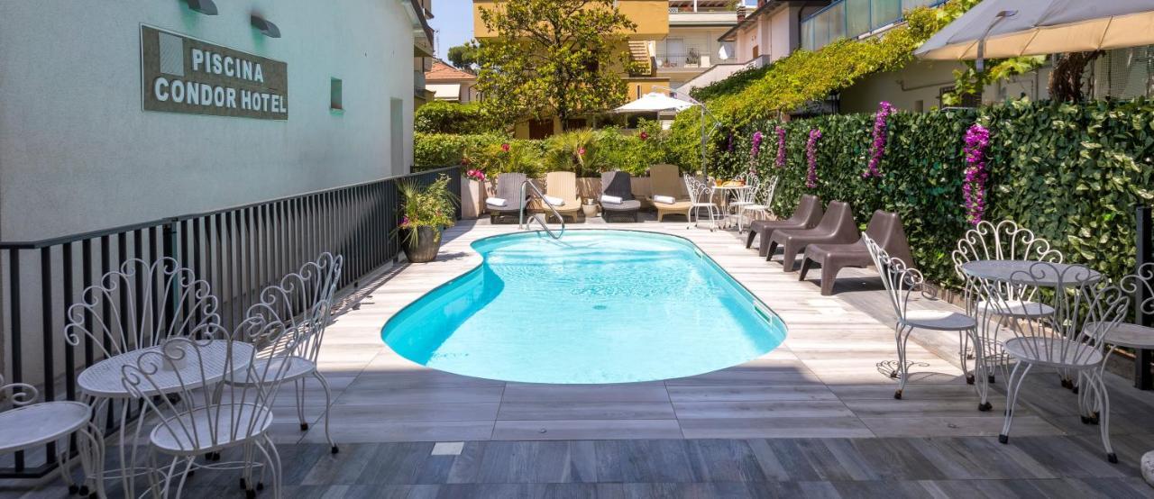 Hotel Condor-New 2024-Con Piscina Riccione Zewnętrze zdjęcie